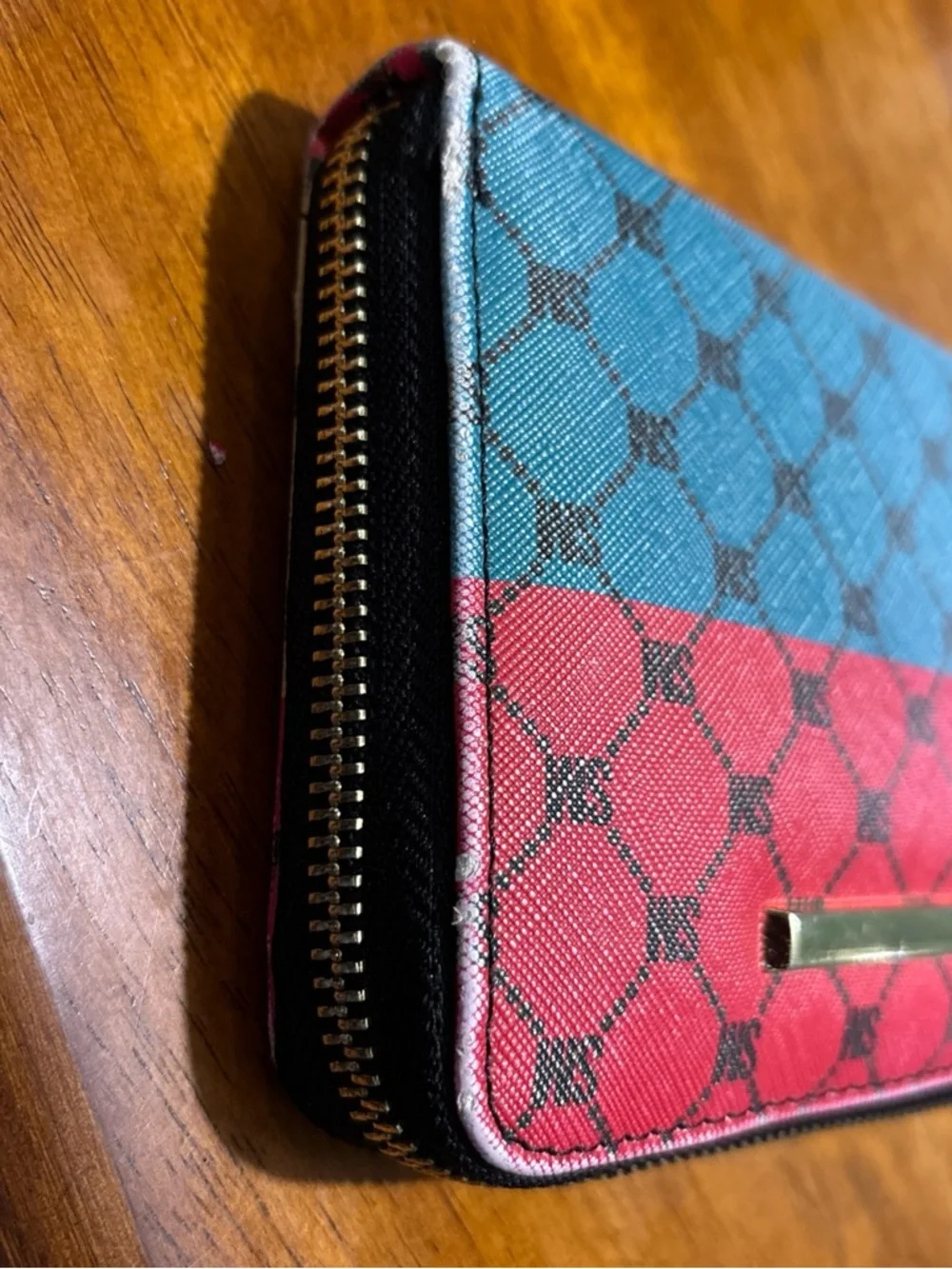 Steve Madden Patterned Zip Wallet - Picture 5 of 14